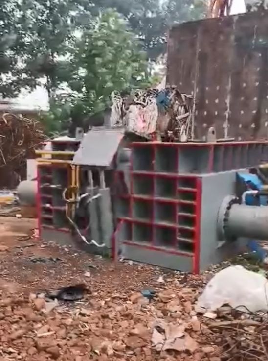 金屬打包機案例